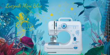 Přichází kouzelná novinka... Šicí stroj Lucznik Mini Blue