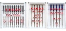 Set jehel ORGAN 130/705 H (univerzal, stretch, jeans)