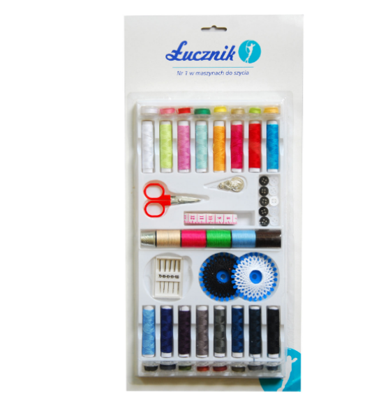 Šicí souprava Basic - cívky plast Lucznik Finesse (staré stroje)